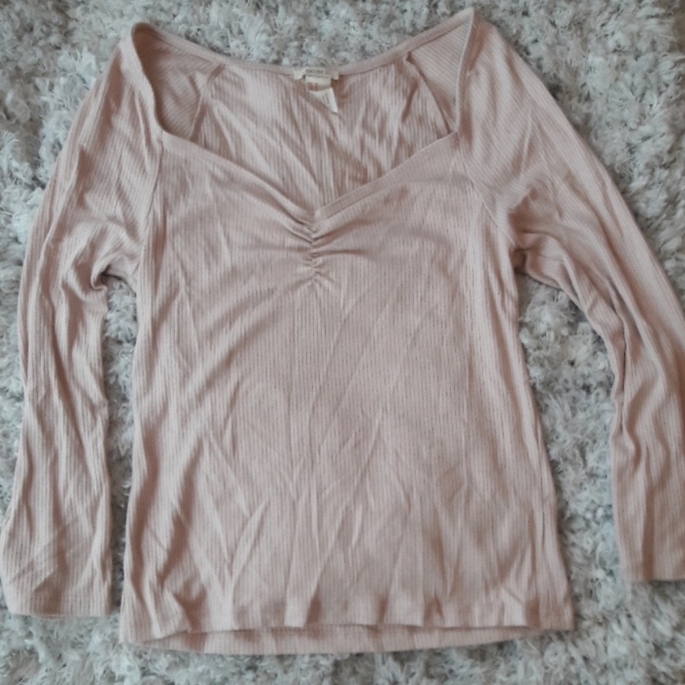 Pink Long Sleeve Tee